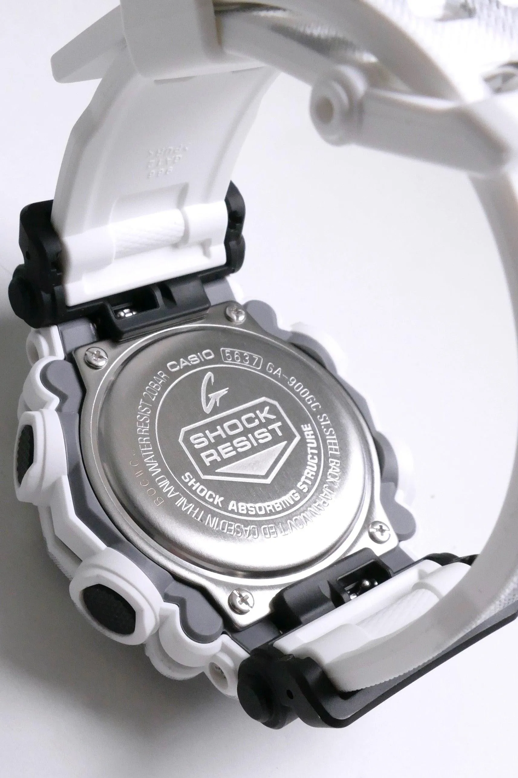 G-Shock GA-900GC-7ACR Watch - White/Silver