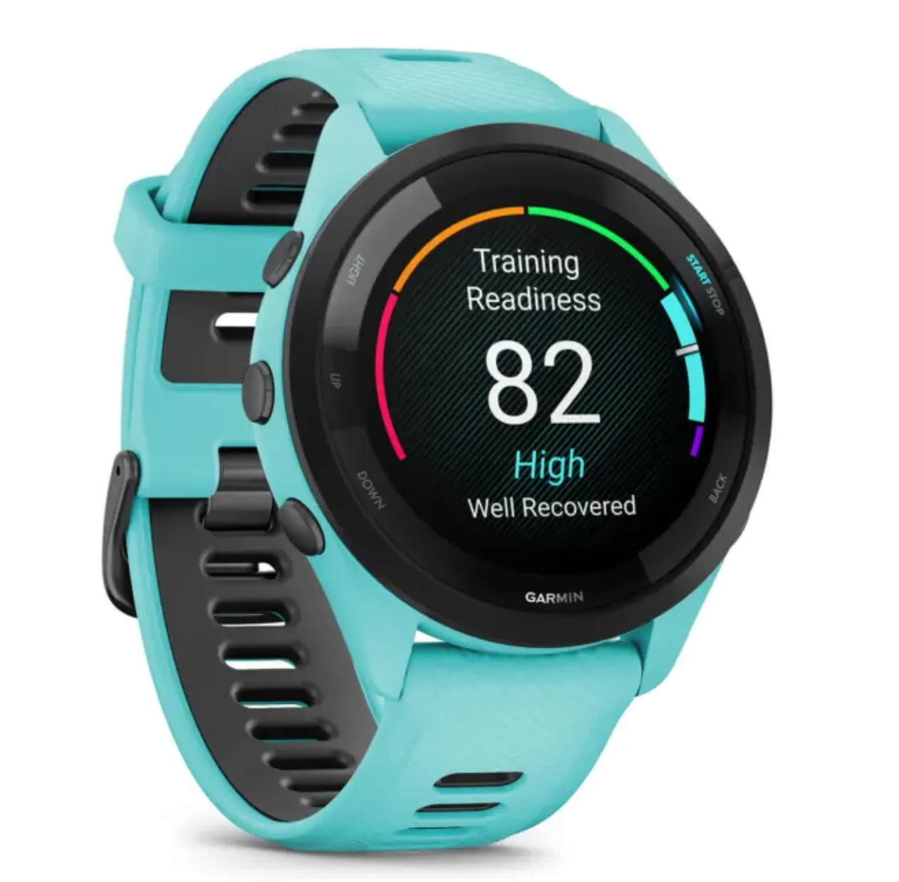 Garmin Forerunner 265, Black/Aqua