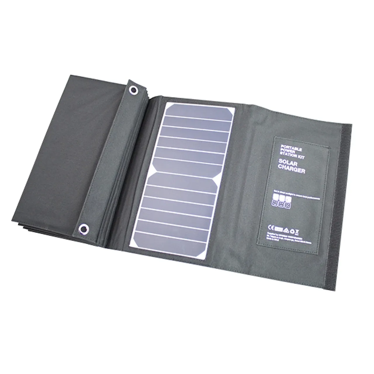 Hyundai H60 Portable & Foldable Solar Charger With USB and DC Connectivity 60W