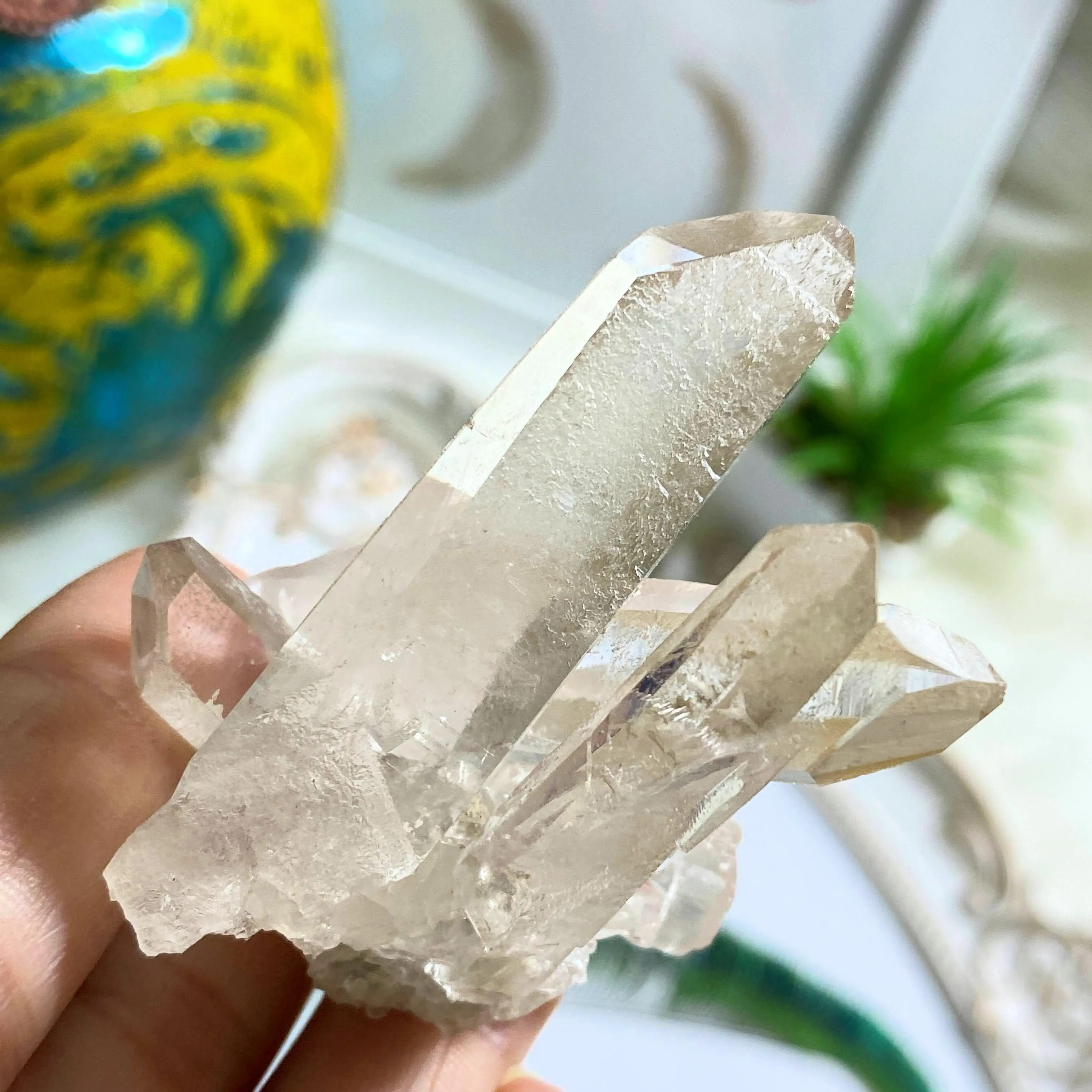 Incredible Tangerine & Clear Quartz Cluster From Zeca De Souza, Brazil ~  A Tucson Treasure Unveiled