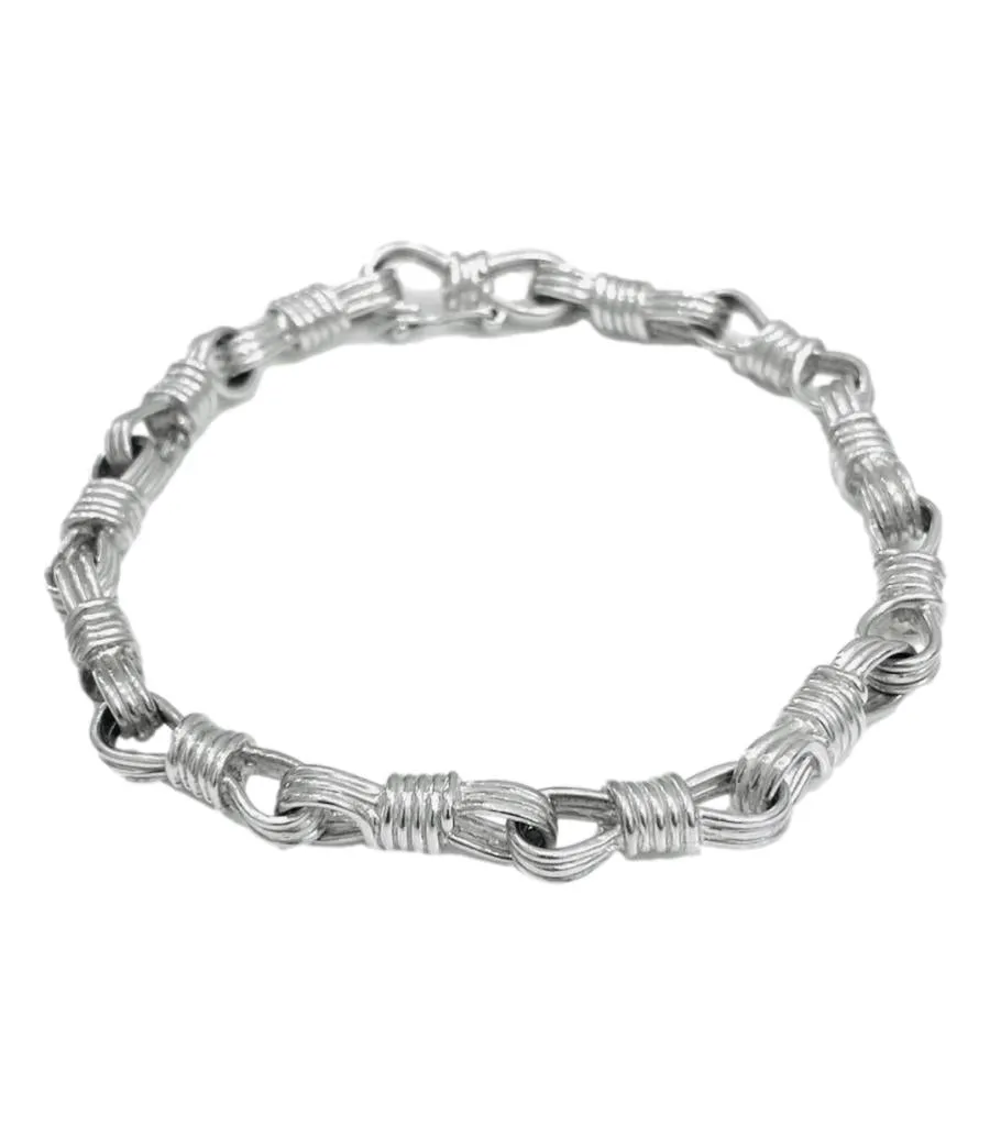 John Paul Gaultier Vintage Sterling Silver Bracelet