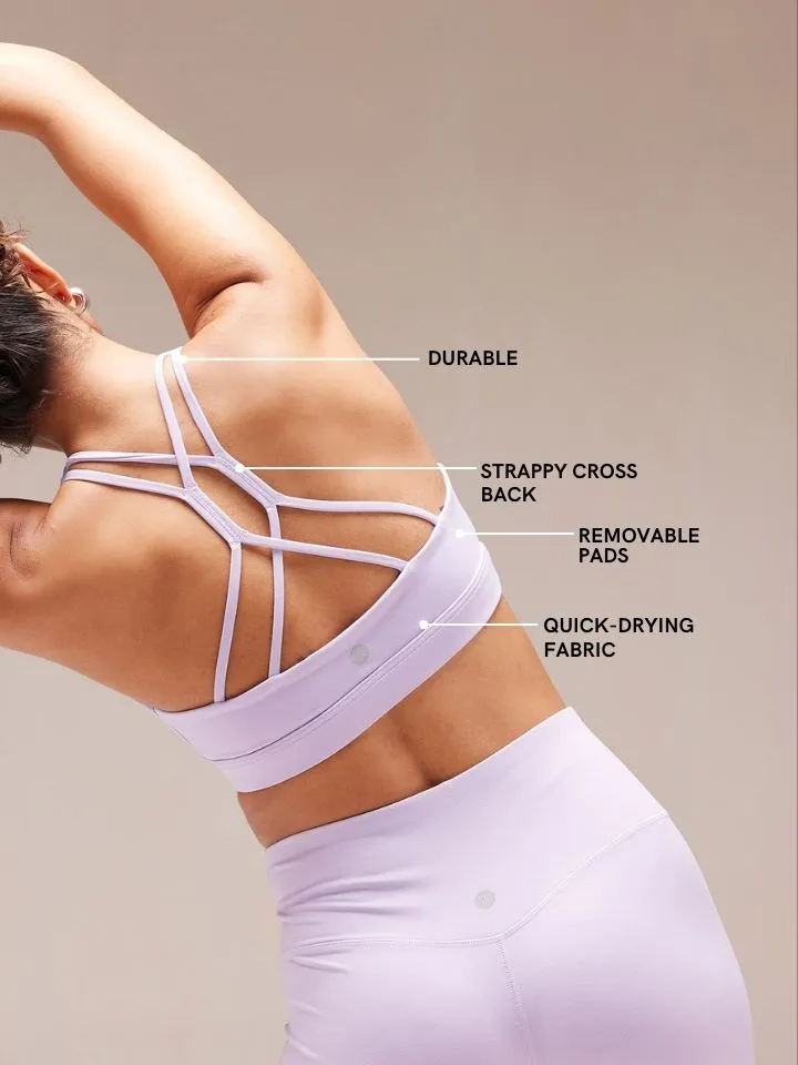 Lilac X-Treme Sports Bra