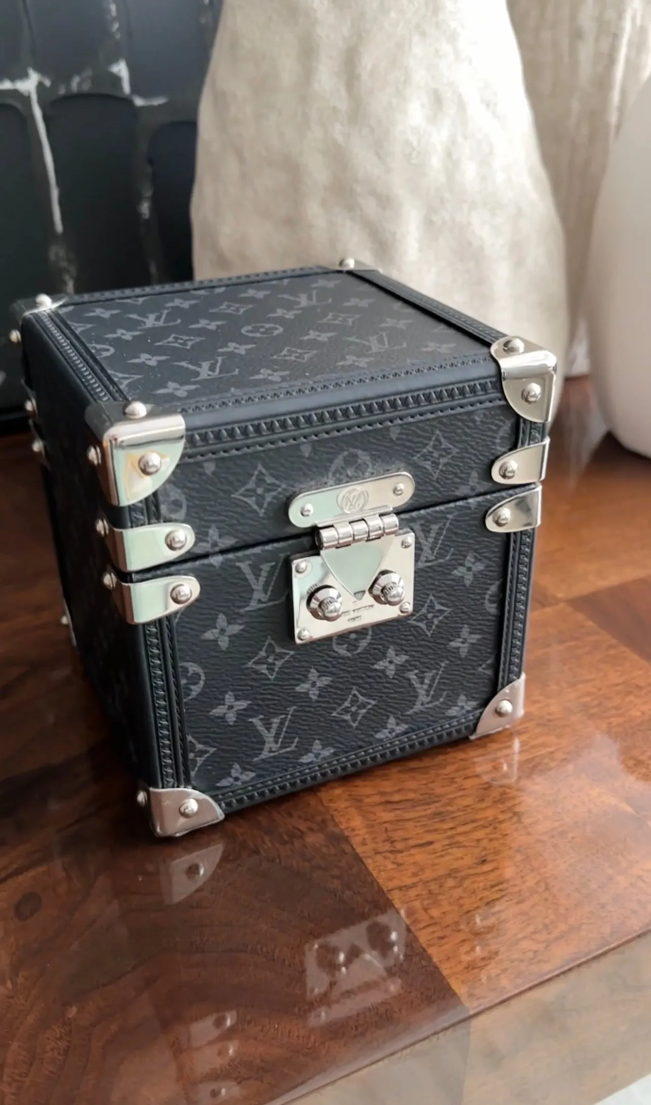 Louis Vuitton x Virgil Abloh Trunk Table Clock