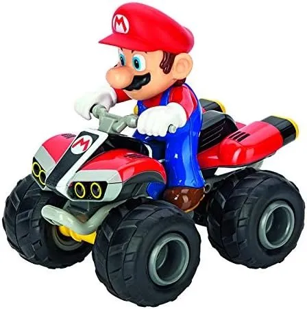 Mario Kart Quad - Mario Carrera RC Nintendo Mario Kart 2.4 GHz Radio Remote Control Toy Car Vehicle