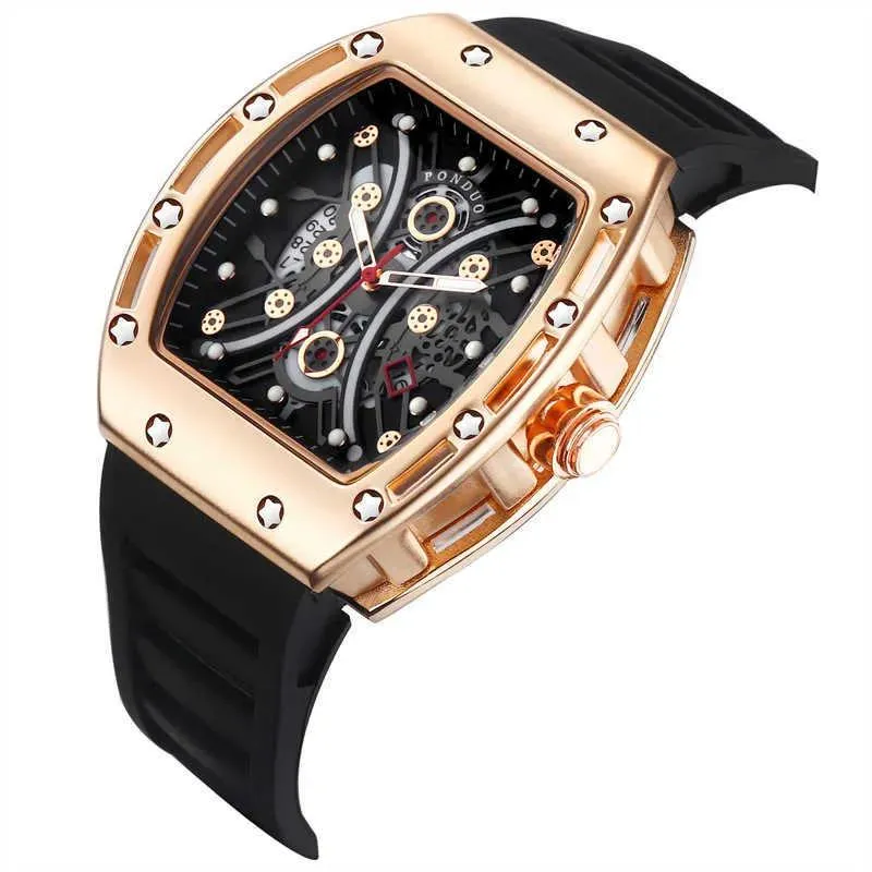 Men's Brand Luxury Quartz Wristwatch Waterproof Clock Relogio Masculino