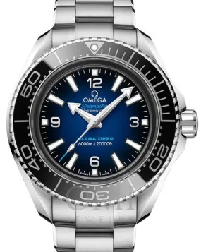 Omega Seamaster Planet Ocean 6000M Co-Axial Master Chronometer Ultra Deep 45.5mm O-MEGASTEEL Gradient Blue Dial 215.30.46.21.03.001.