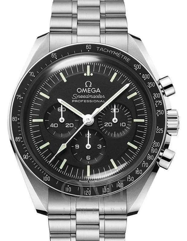 Omega Speedmaster Moonwatch Professional Co-Axial Master Chronometer Chronograph 42mm Stainless Steel Black Dial 310.30.42.50.01.001.