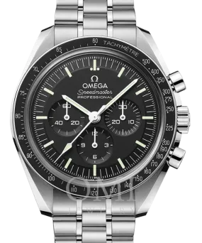 Omega Speedmaster Moonwatch Professional Co-Axial Master Chronometer Chronograph 42mm Stainless Steel Black Dial 310.30.42.50.01.002.