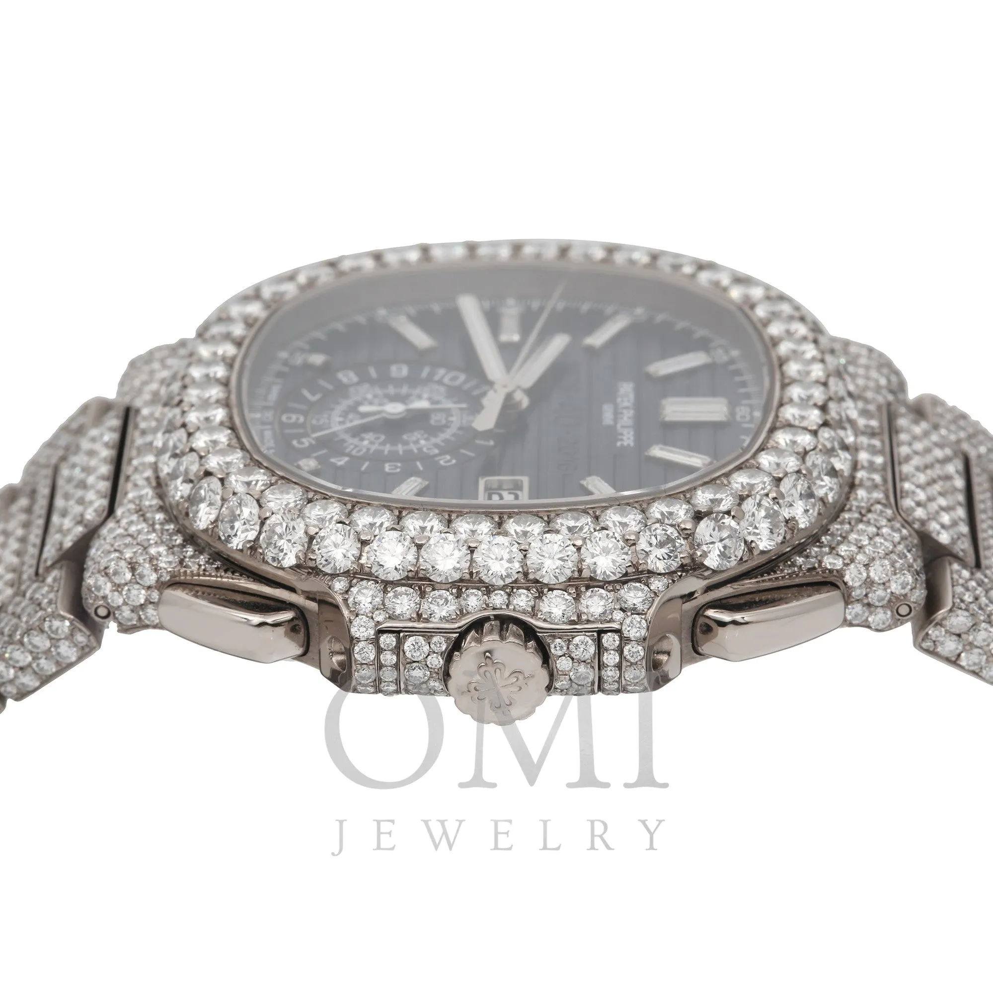 Patek Philippe Nautilus 40th Anniversary 5976/1G-001 44MM Diamond Dial With Diamond Bezel And Bracelet