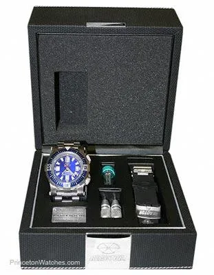 Reactor Poseidon Limited Edition Titanium Automatic - Metallic Blue Dial - Date