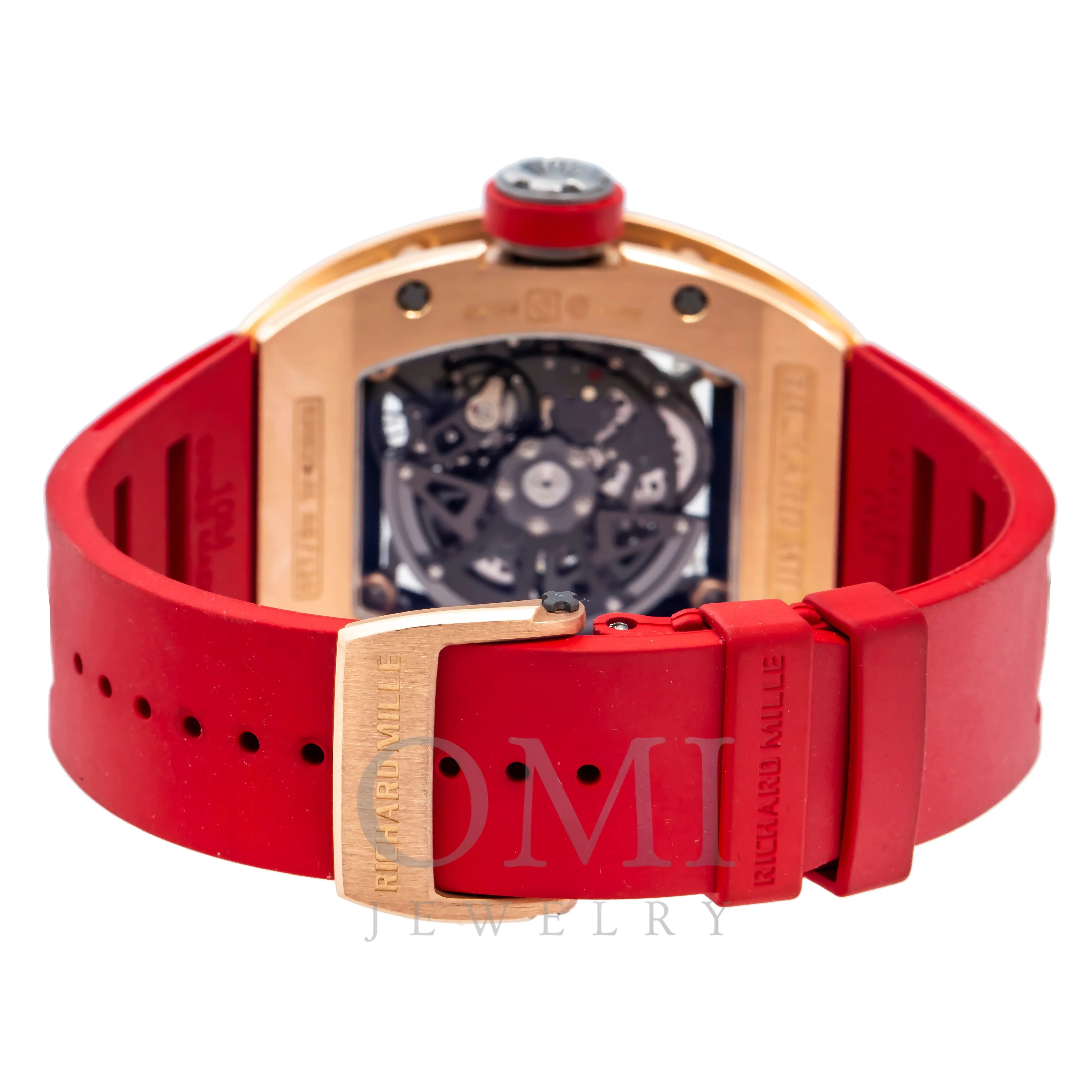 Richard Mille RM029 48MM Transparent Dial With Rubber Bracelet