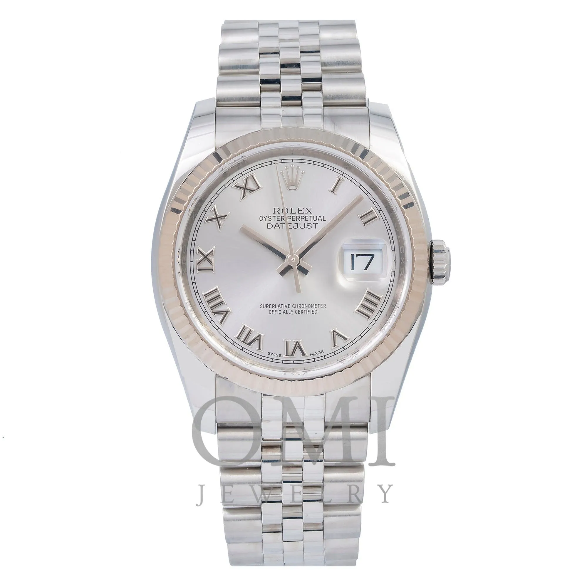 Rolex Datejust 116234 36MM Silver Dial With Stainless Steel Bracelet