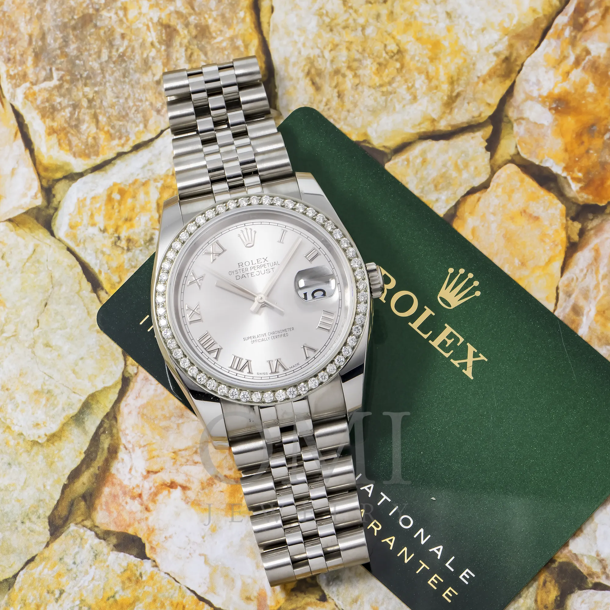 Rolex Datejust 116234 36MM Silver Dial With Stainless Steel Bracelet