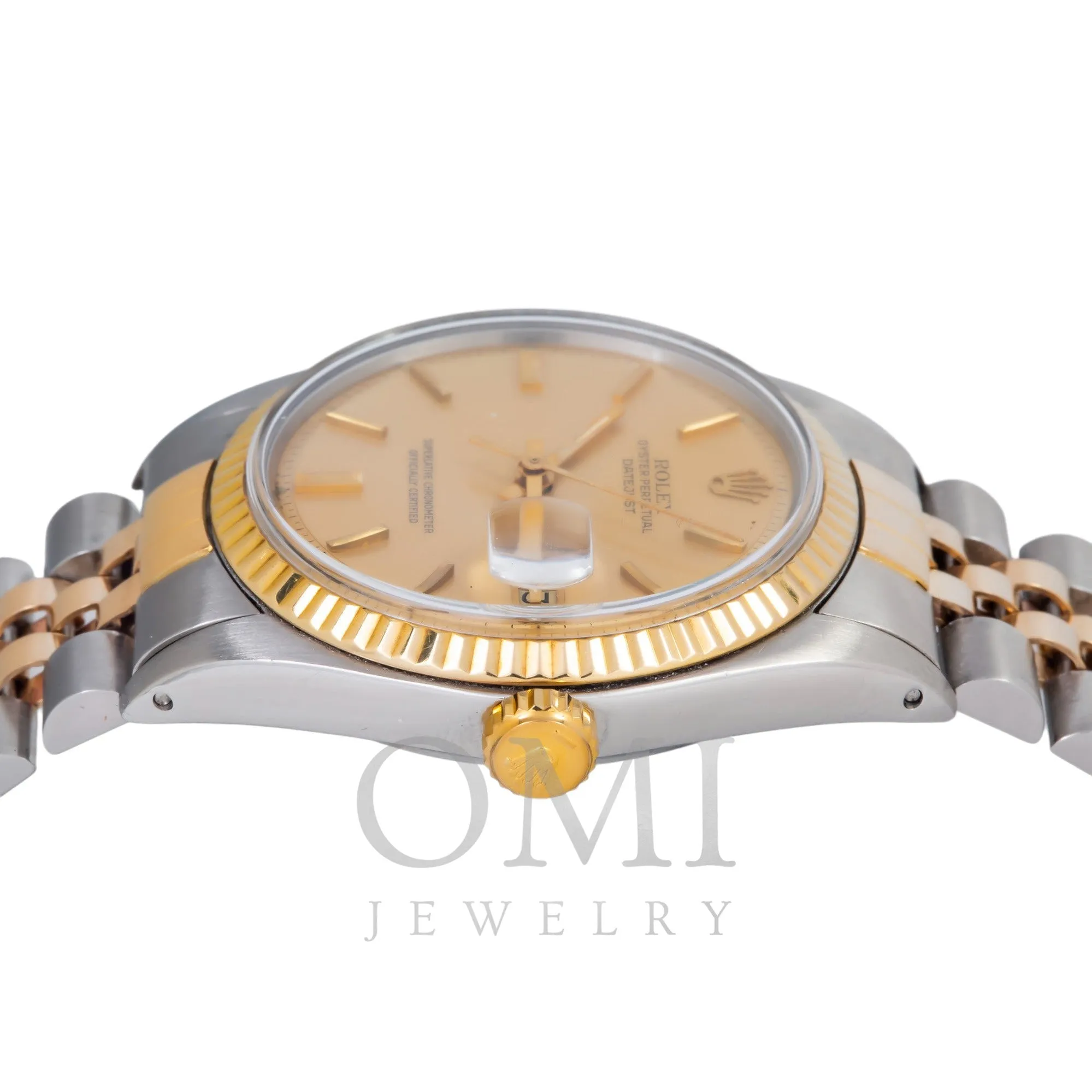 Rolex Datejust 1601 36MM Champagne Dial With Two Tone Jubilee Bracelet