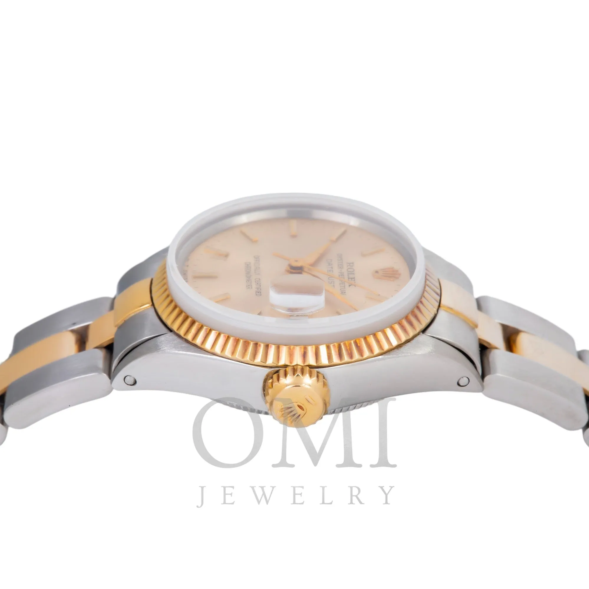 Rolex Datejust 6517 26MM Champagne Dial With Two Tone Bracelet