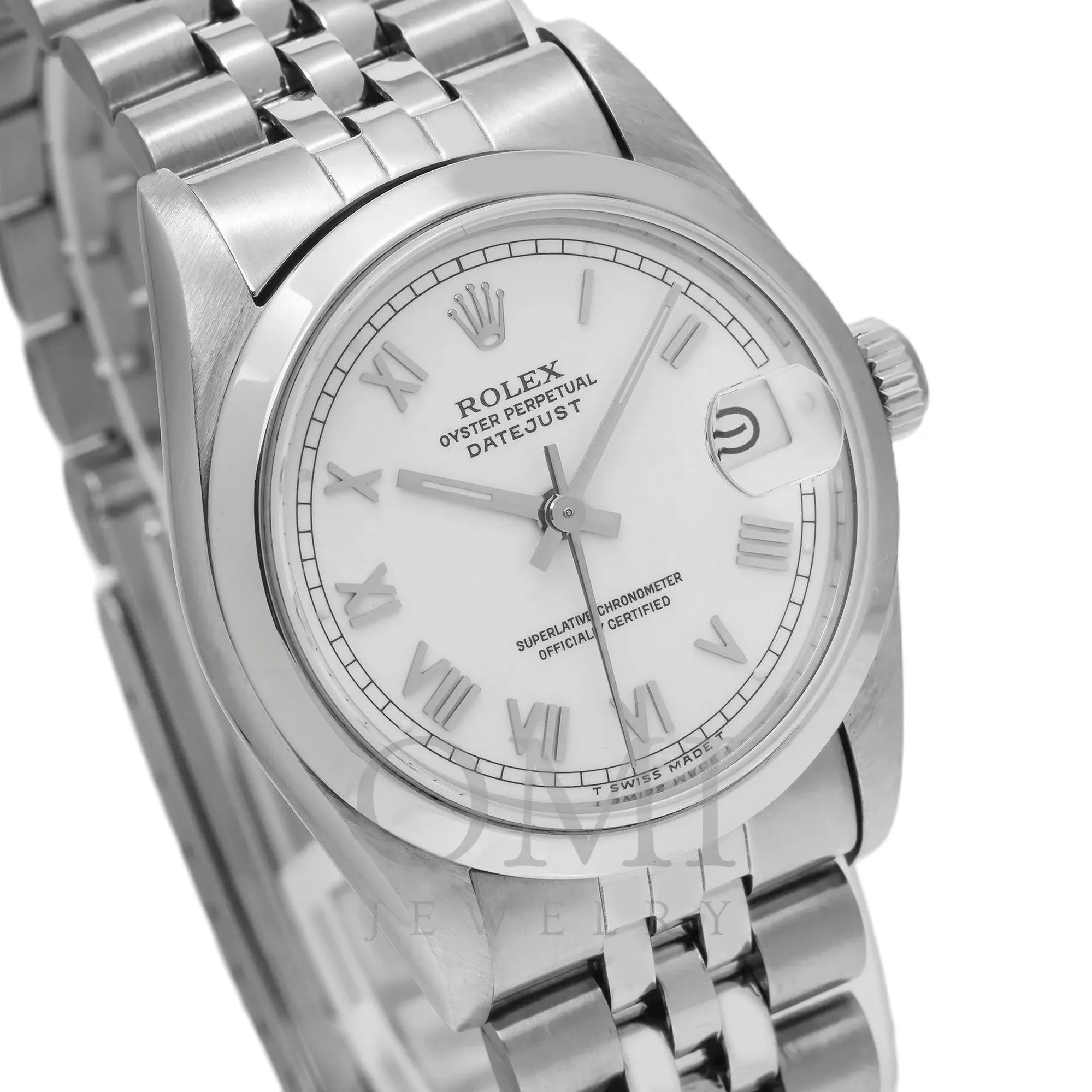 Rolex Datejust 68240 31MM White Dial With Stainless Steel Jubilee Bracelet