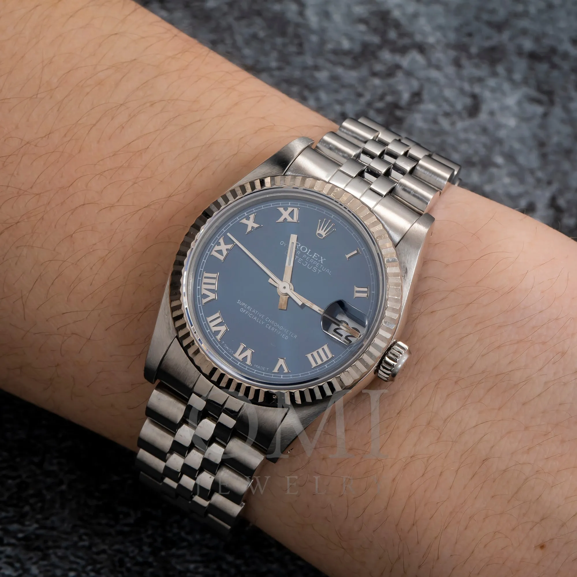 Rolex Datejust 68274 31MM Blue Dial With Jubilee Bracelet