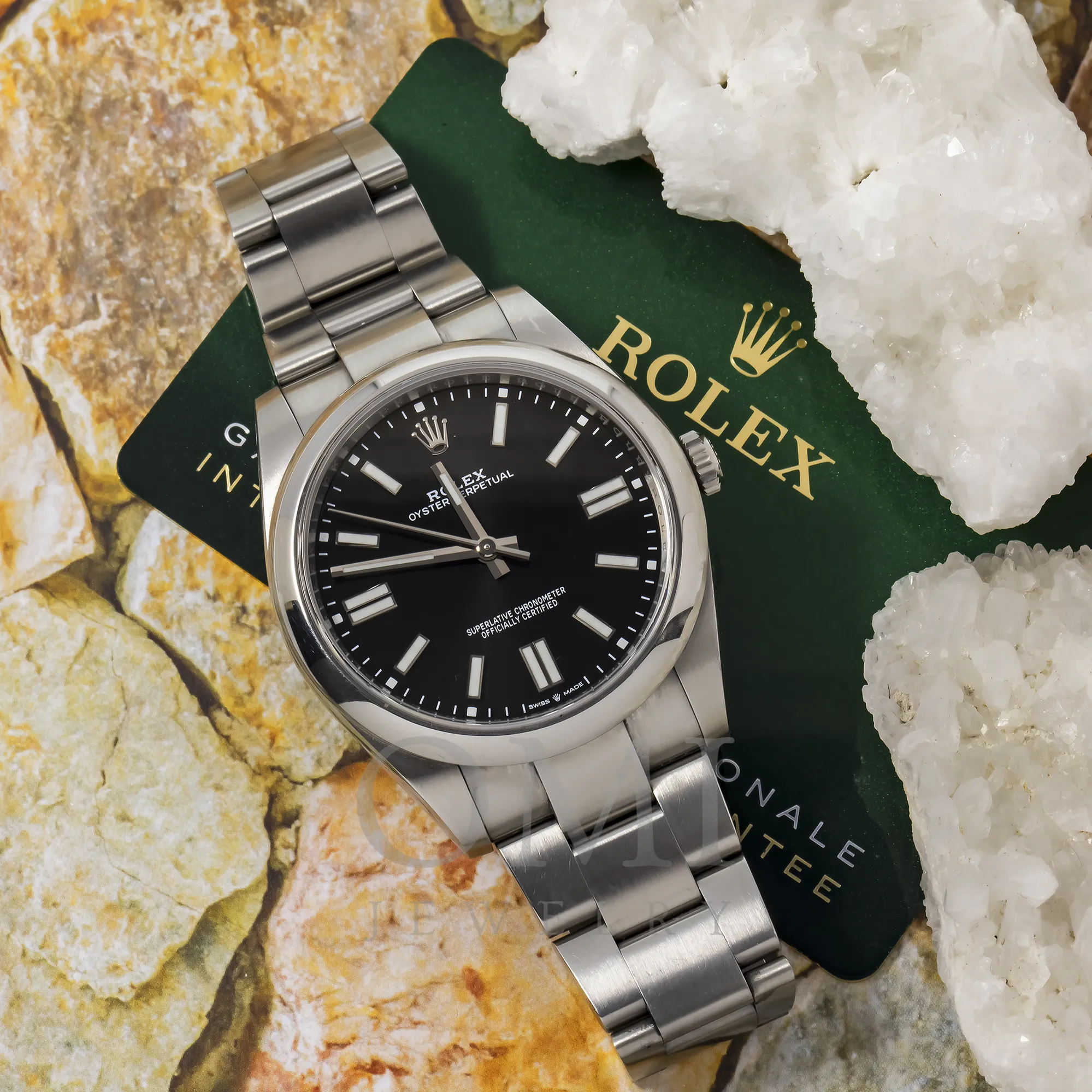 Rolex Oyster Perpetual 124300 41MM Bright Black Dial With Oyster Bracelet