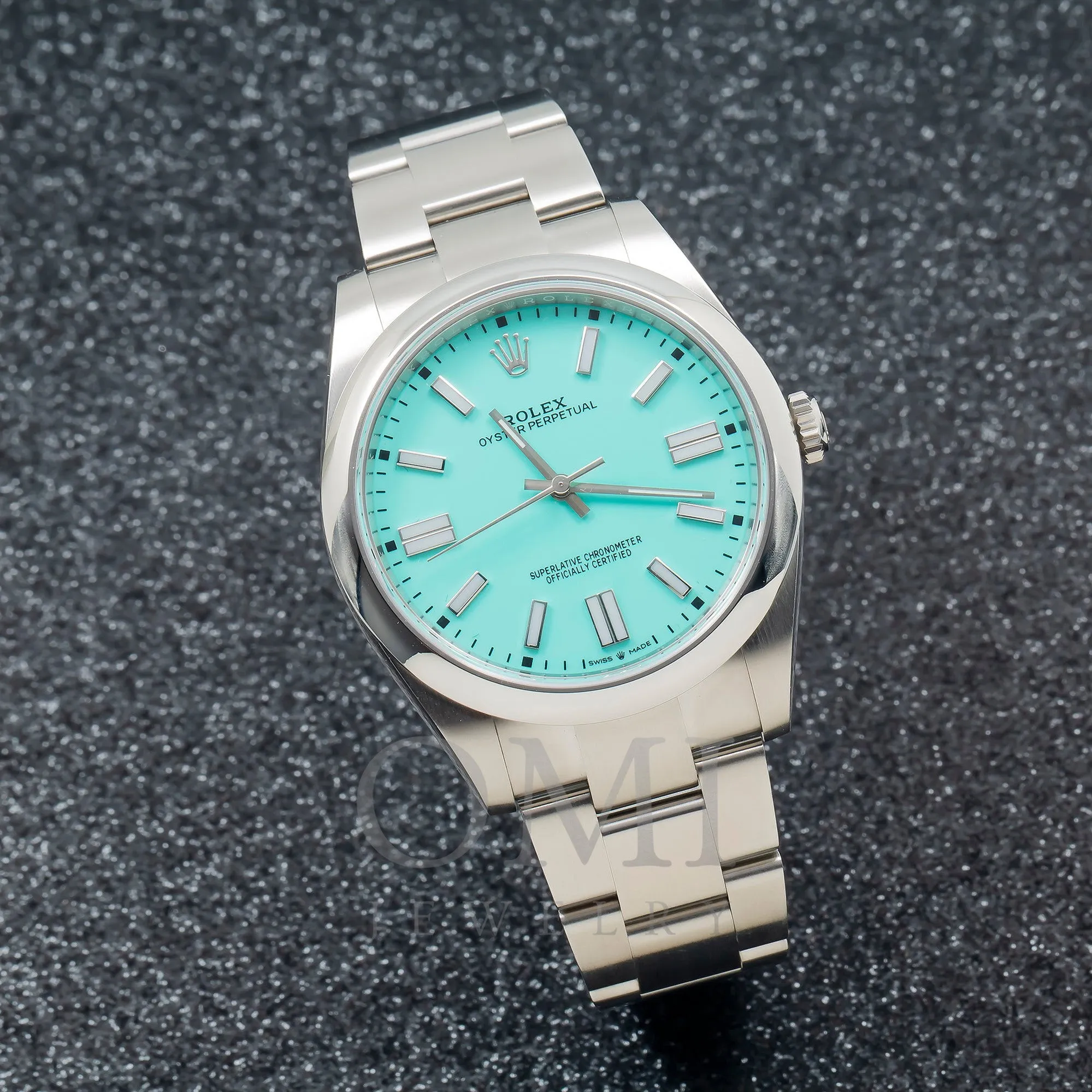 Rolex Oyster Perpetual 124300 41MM Turquoise Dial With Oyster Bracelet