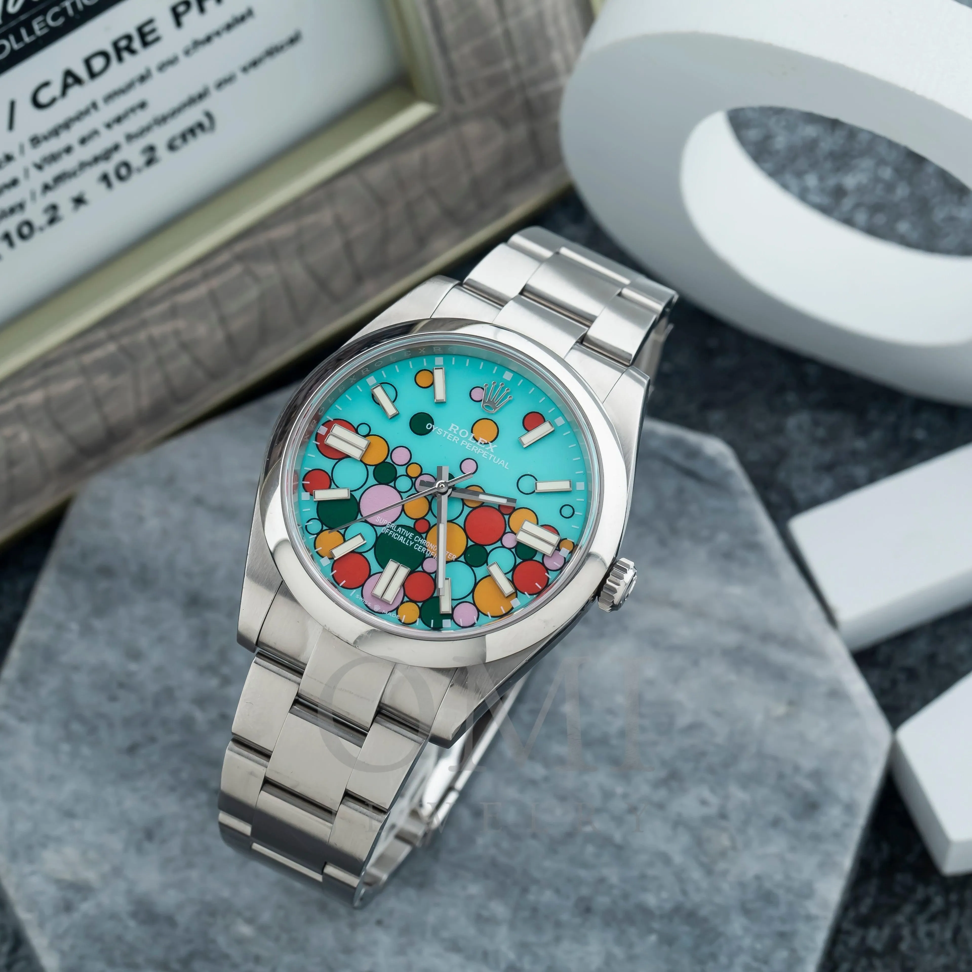 Rolex Oyster Perpetual 126000 36MM Turquoise Celebration Dial With Oyster Bracelet