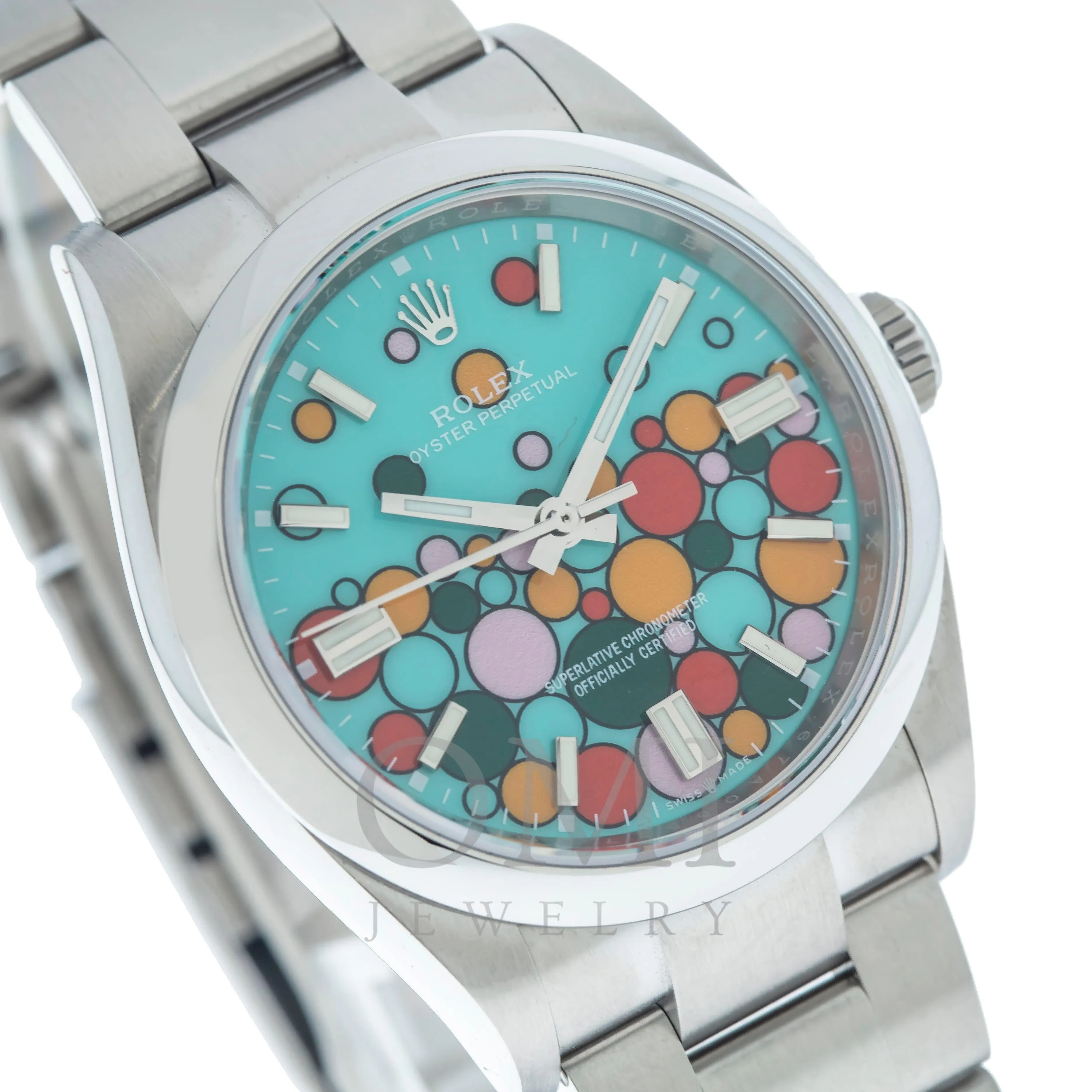 Rolex Oyster Perpetual 126000 36MM Turquoise Celebration Dial With Oyster Bracelet