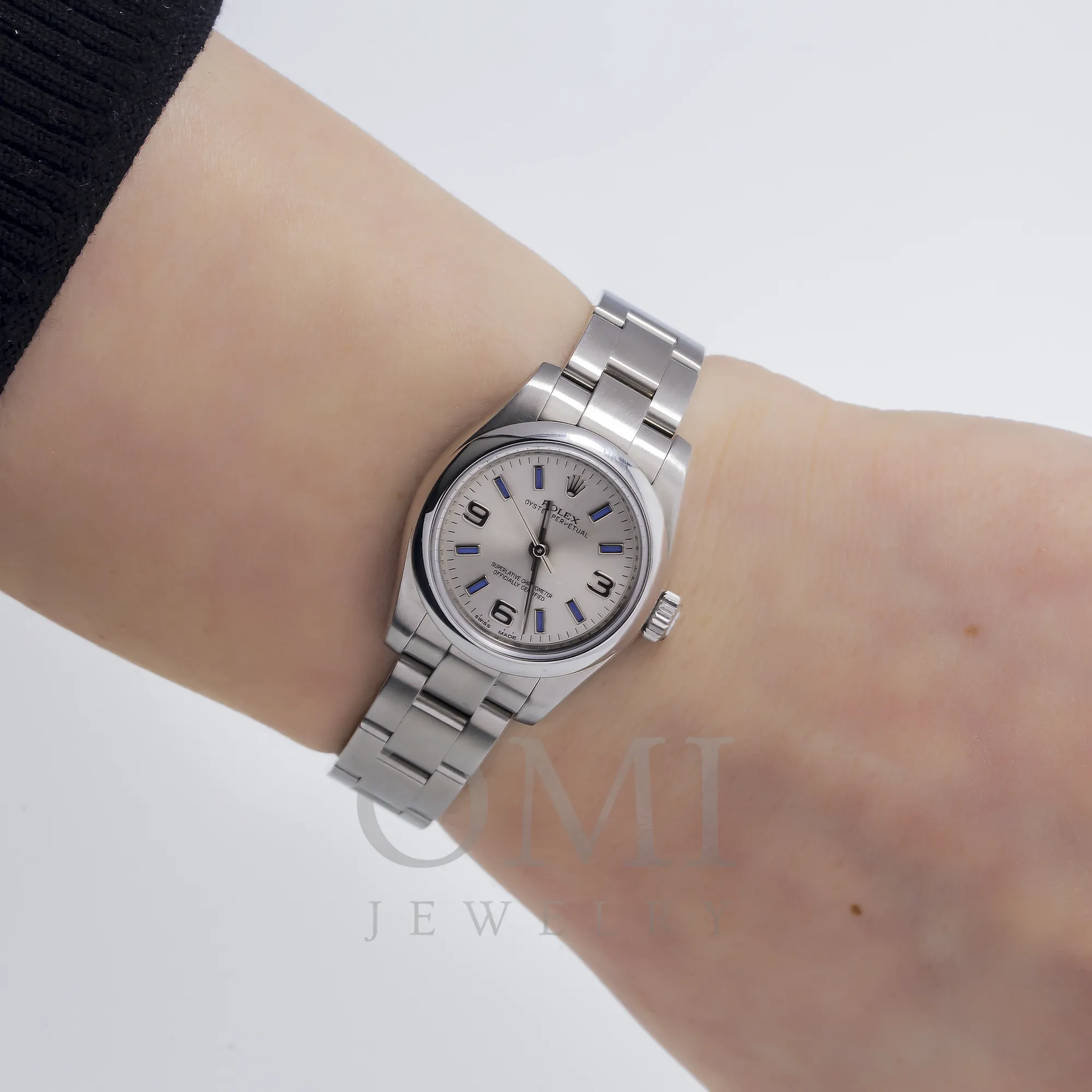 Rolex Oyster Perpetual 176200 26MM Silver Dial With Stainless Steel Oyster Bracelet