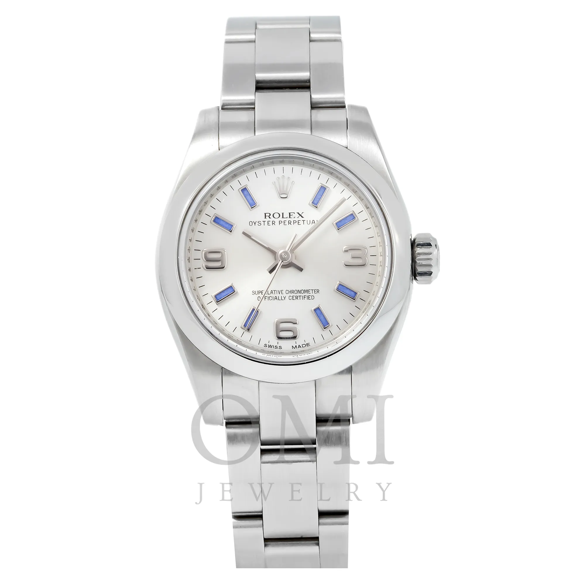 Rolex Oyster Perpetual 176200 26MM Silver Dial With Stainless Steel Oyster Bracelet