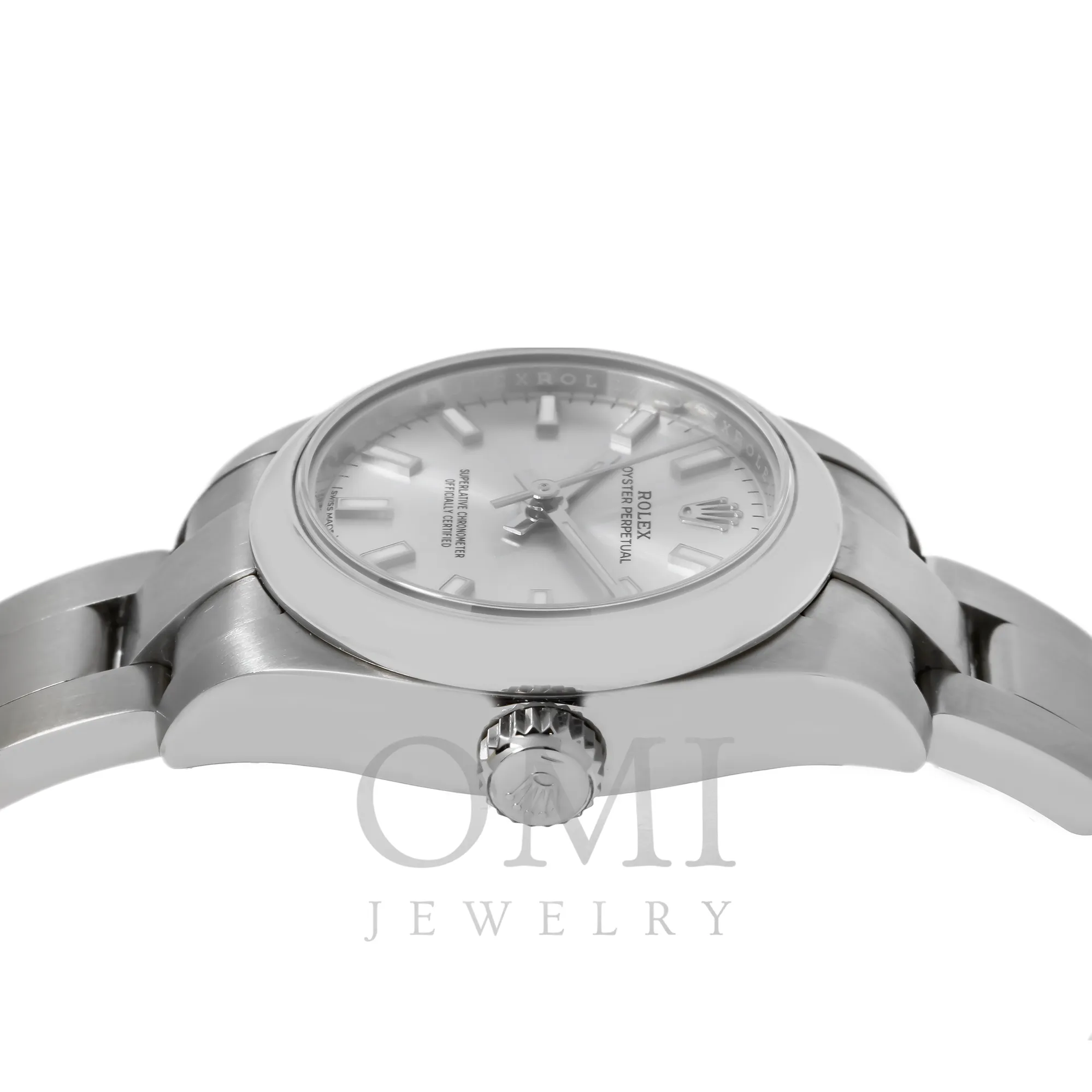 ROLEX OYSTER PERPETUAL 176200 26MM SILVER DIAL WITH STAINLESS STEEL OYSTER BRACELET