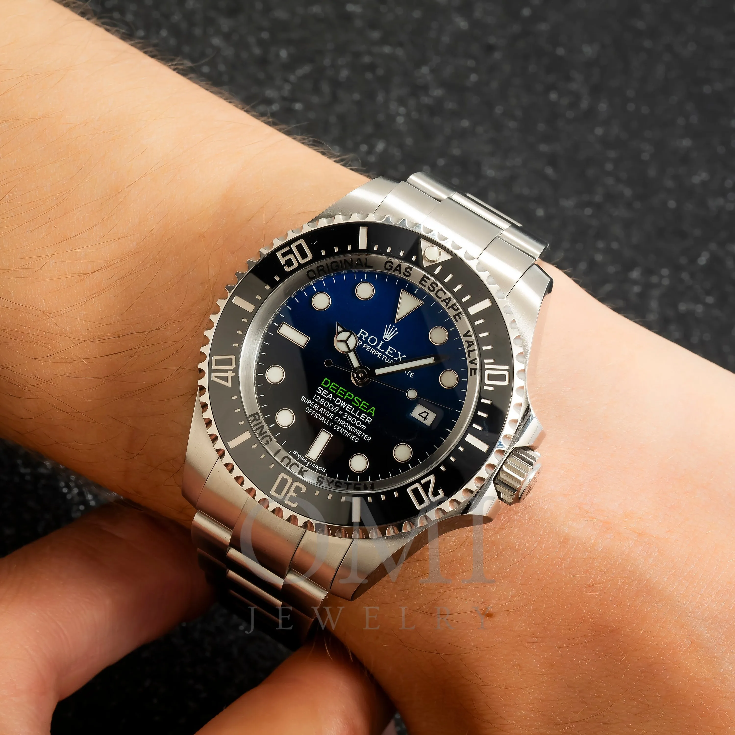 Rolex Sea-Dweller Deepsea 116660 44MM Deep Blue Dial With Stainless Steel Oyster Bracelet