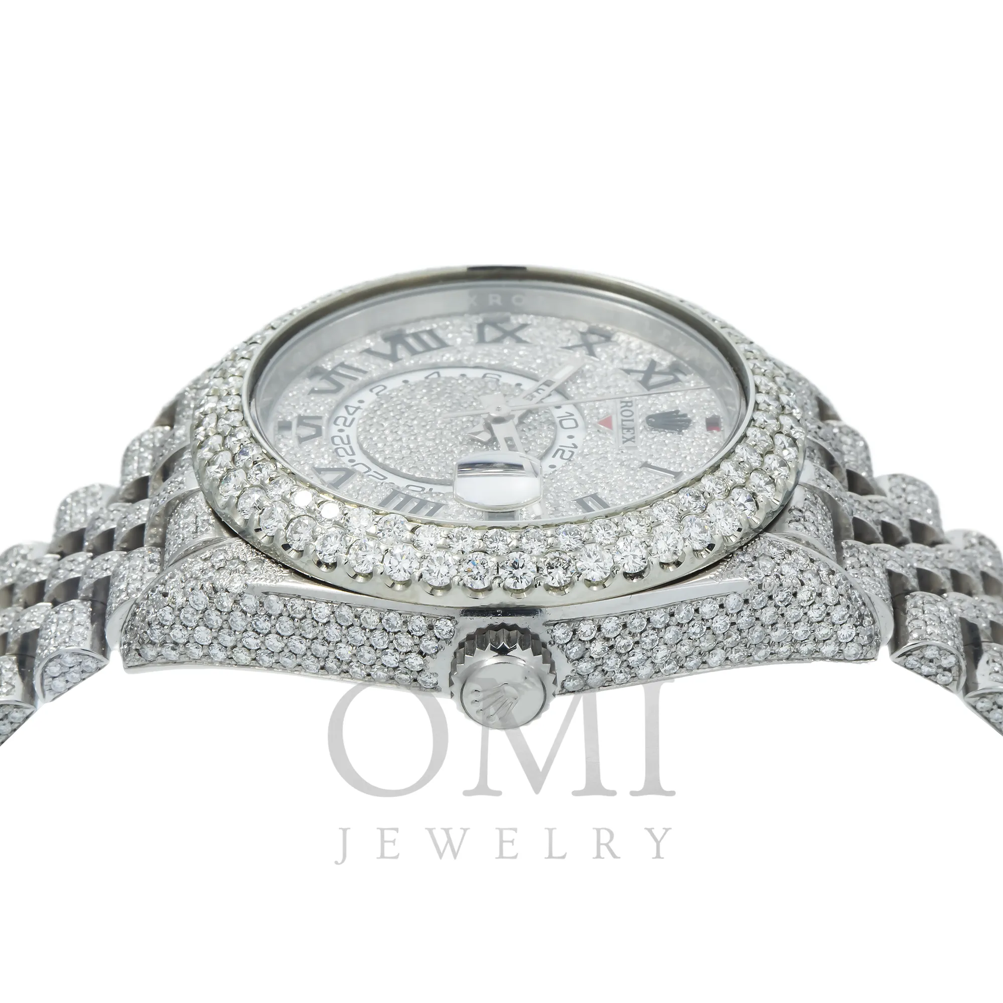 Rolex Sky-Dweller 326934 42MM Diamond Dial With Stainless Steel Jubilee Bracelet 21.75 CT