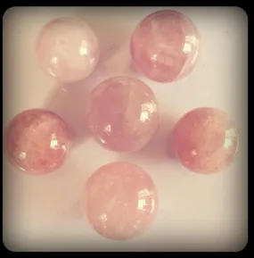 Rose Quartz Spheres