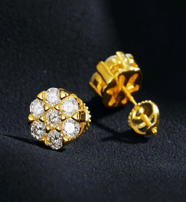 Round Luxury Stud Earring