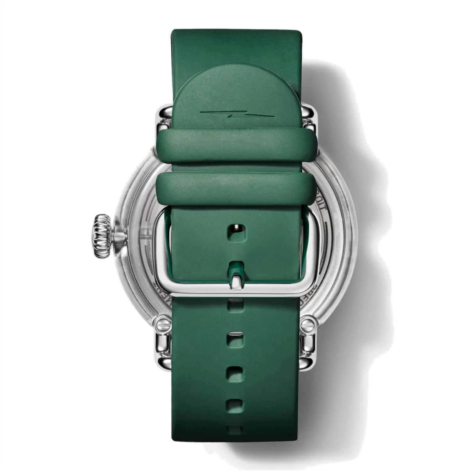 Shinola 43MM Detrola Spartan Green Watch S0120183163 Michigan State