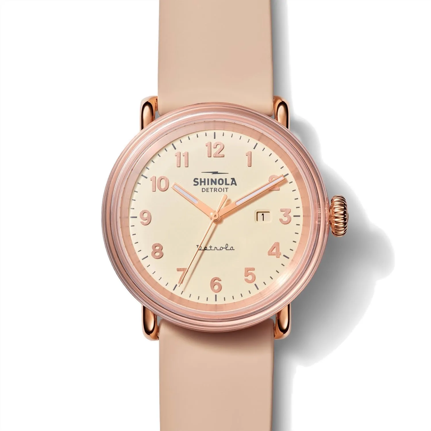 Shinola 43MM Detrola The Pinky Watch S0120161964