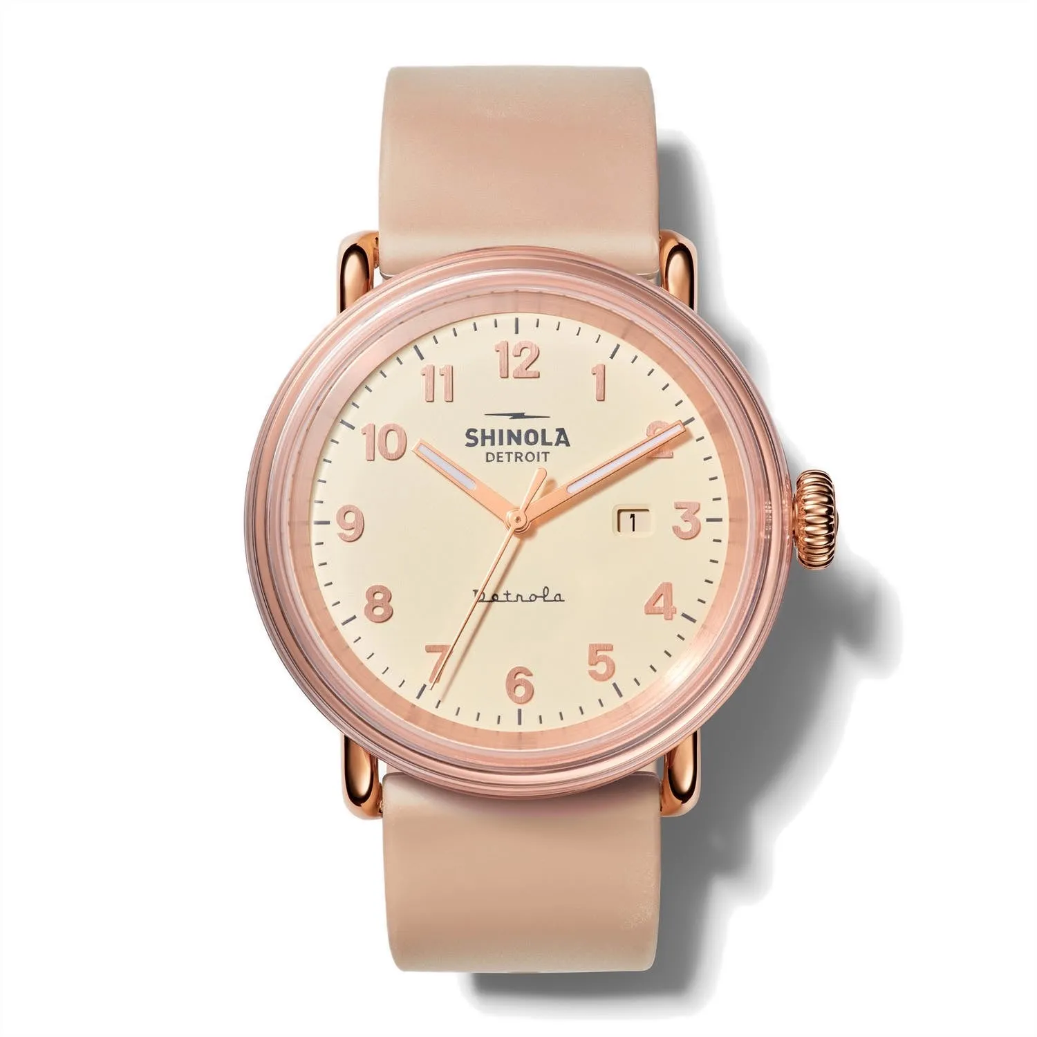 Shinola 43MM Detrola The Pinky Watch S0120161964