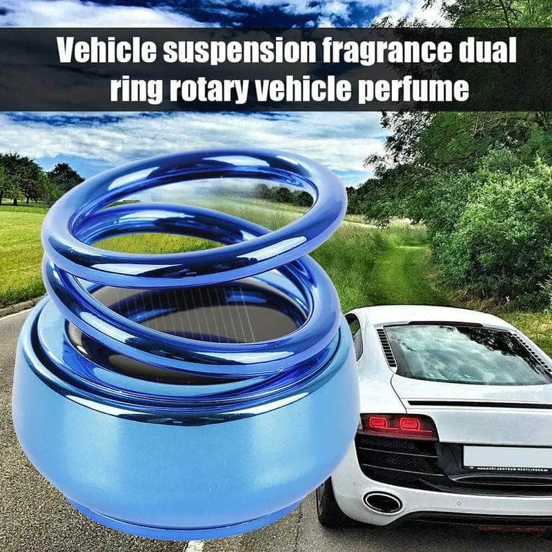 Solar Auto Rotating Car Perfume