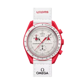 Swatch x Omega Bioceramic Moonswatch Mission to Mars