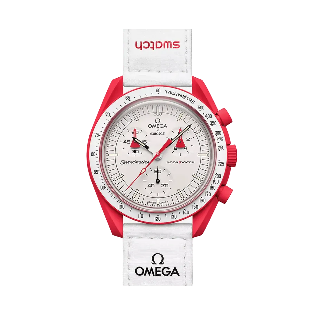 Swatch x Omega Bioceramic Moonswatch Mission to Mars